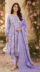Lavina | Floral Printed 3-Piece Ready-to-Wear Suit