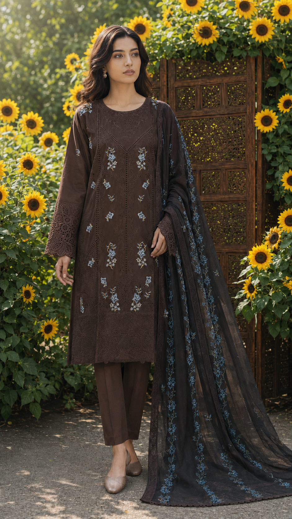 Zareen | Embroidered 3-Piece Ready-to-Wear Suit