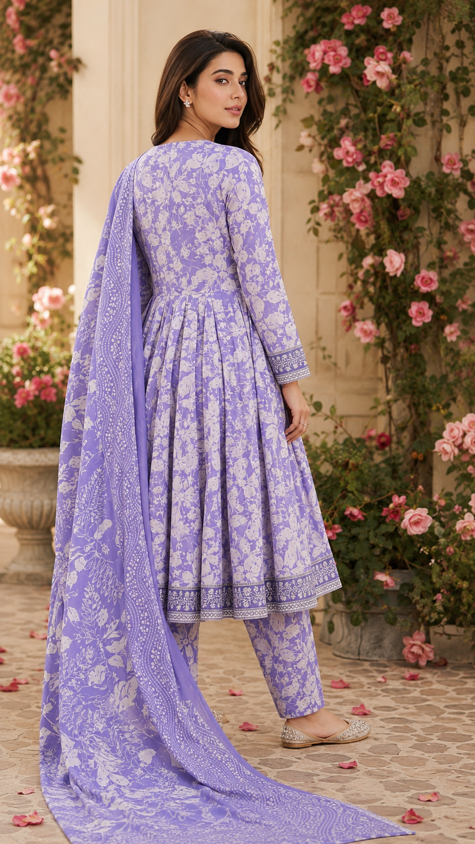 Lavina | Floral Printed 3-Piece Ready-to-Wear Suit