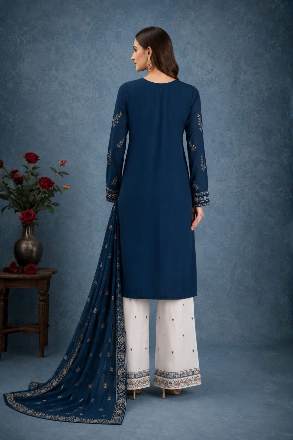 Afsheen | Embroidered 3-Piece Ready-to-Wear Suit