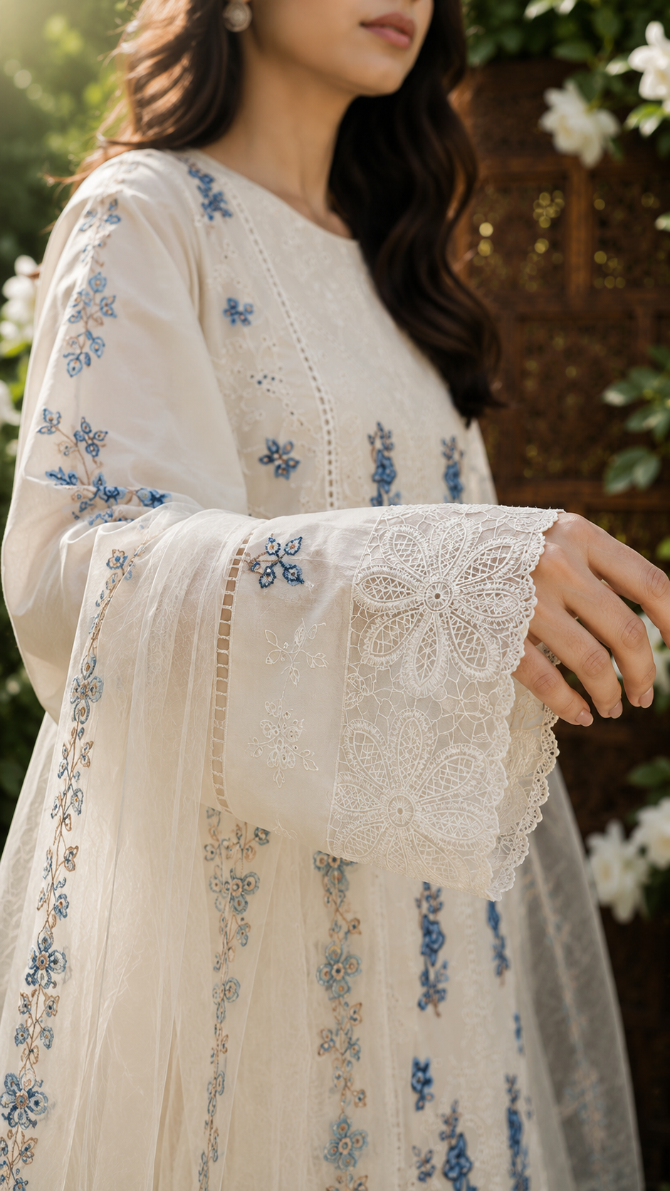 Zareen | Embroidered 3-Piece Ready-to-Wear Suit