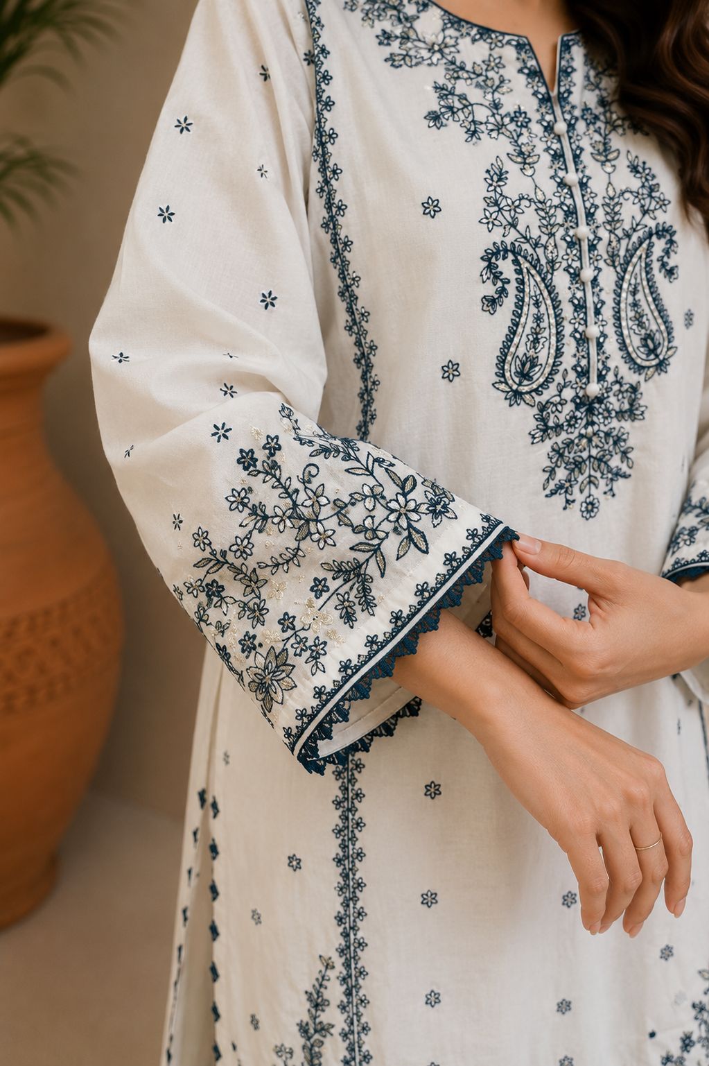 Naqsh | Ready-to-Wear Embroidered Suit