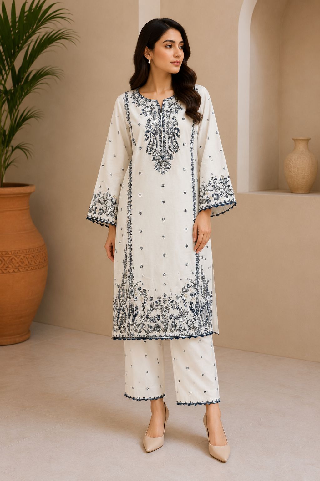 Naqsh | Ready-to-Wear Embroidered Suit